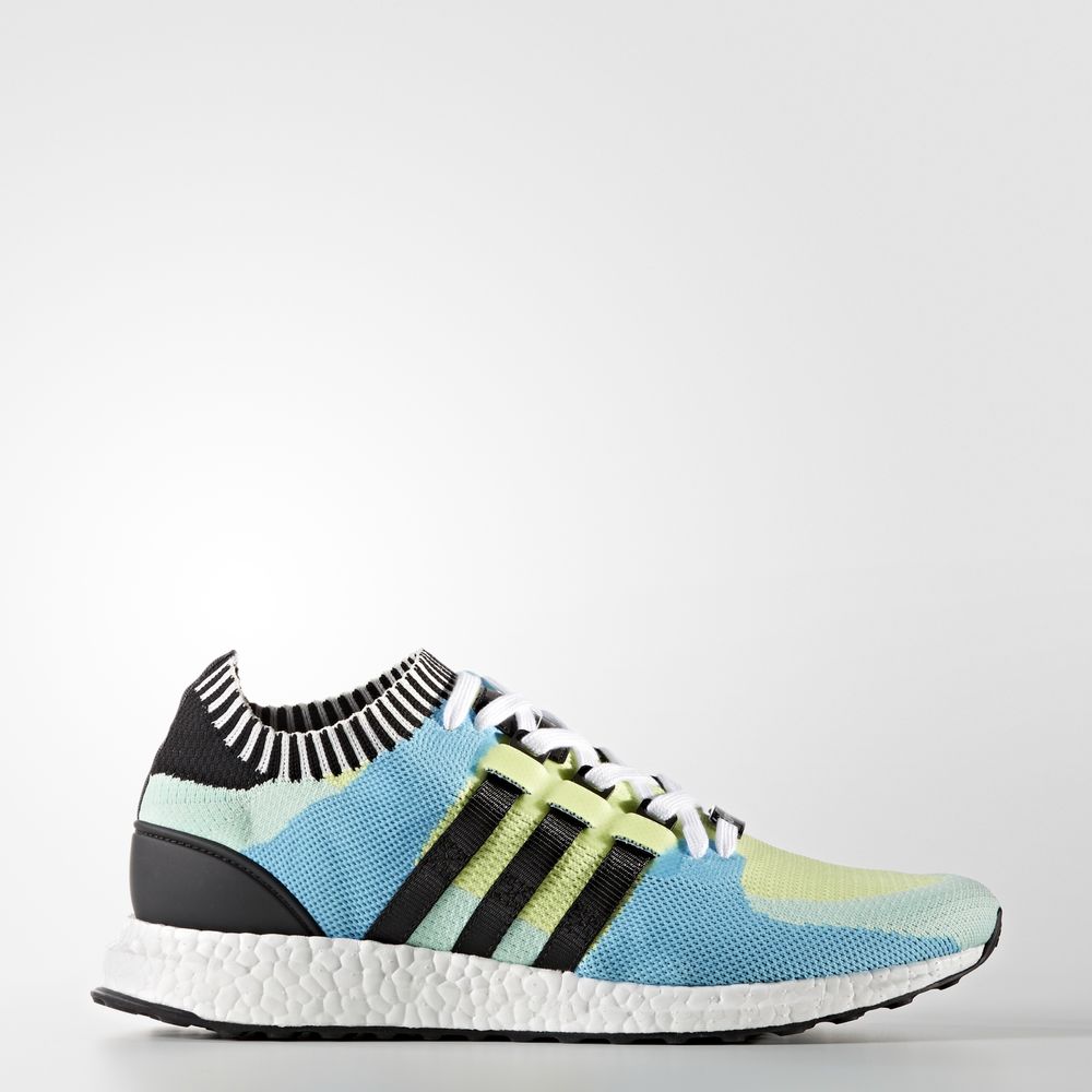 Adidas Eqt Support Ultra Primeknit - Originals ανδρικα - Κίτρινα/Μαυρα/Πρασινο,Μέγεθος: EU 36 – 54 2